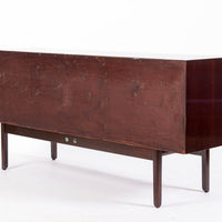 Mid Century Danish Wood Sideboard Cabinet or Credenza by Ole Wanscher