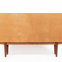 Mid-Century Danish Modern Teak High Sideboard or Bar Cabinet 1960s