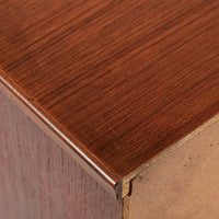Scandinavian Teak Wood Rolltop Secretary Desk by Egon Ostergaard, Made in Sweden