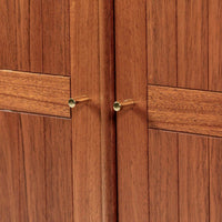 Danish Modern Modular Bookshelf Cabinet System in Teak Wood