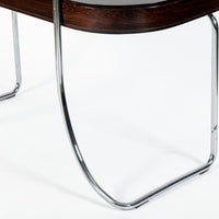 Rare Fritz Hansen Model S214 Tubular Steel Dressing Table Attributed to Mart Stam Denmark 1930s