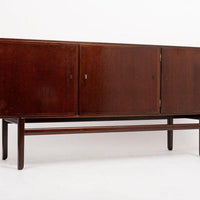 Mid Century Wood Sideboard Cabinet or Credenza by Ole Wanscher