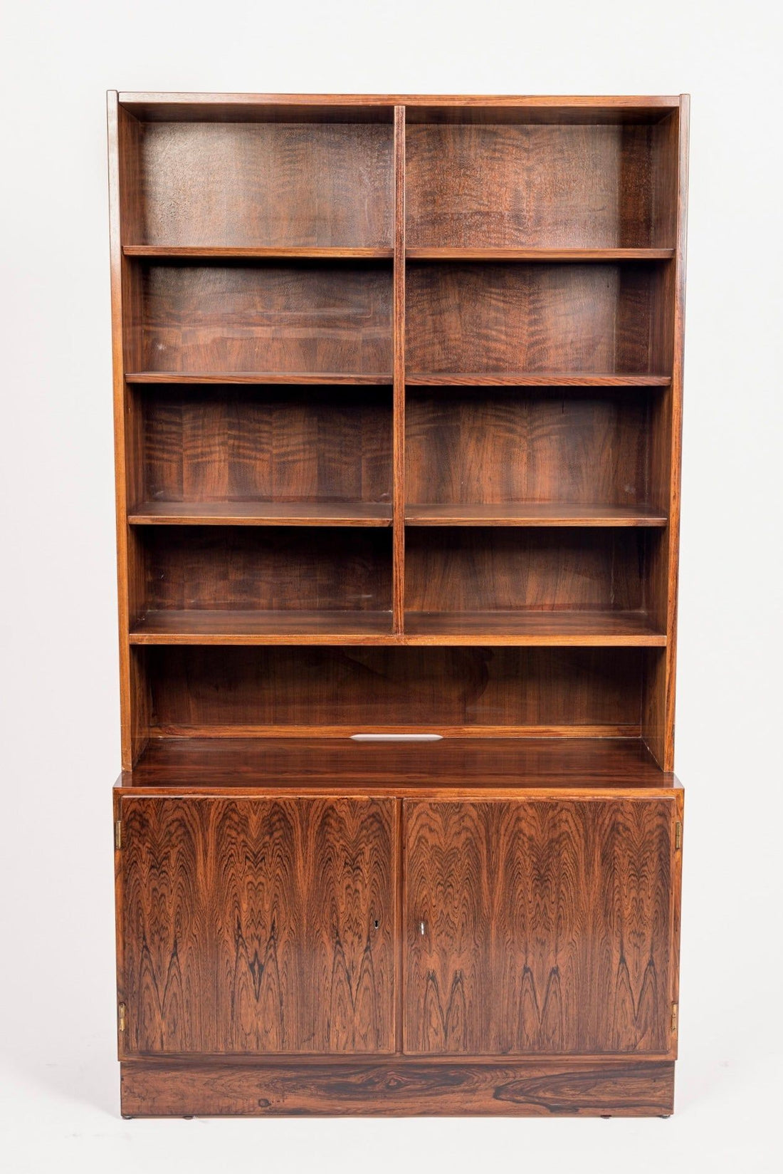 Mid Century Danish Rosewood Bookcase by Carlo Jensen for Hundevad, 1960s