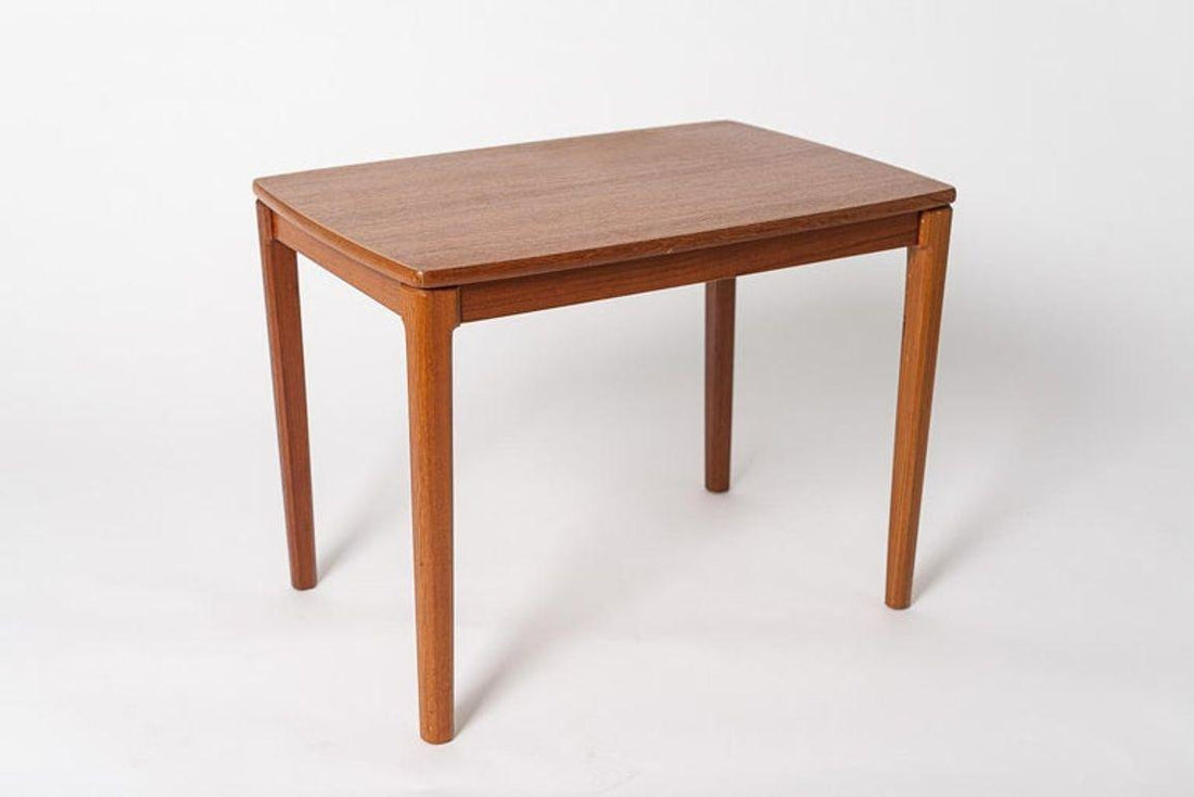 Mid Century Swedish Teak Wood Side Table by Albert Larsson
