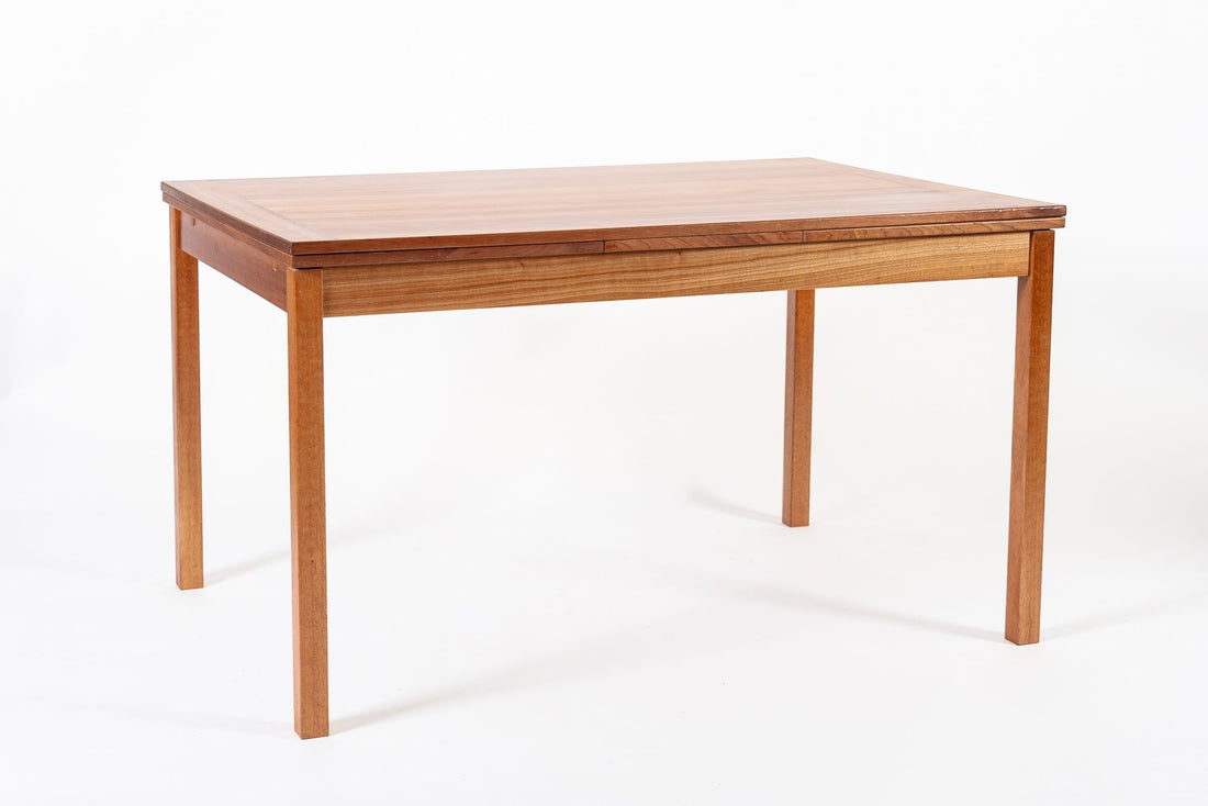 Mid Century Danish Modern Teak Extension Dining Table