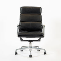Authentic Eames Herman Miller Tall Black Leather Office Chair 2001