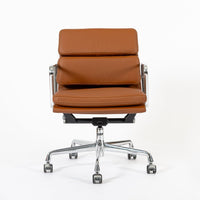 Eames for Herman Miller Brown Leather Office Chair 2000s