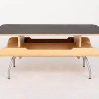 Mid Century Style Plywood Coffee Table by Herman Miller 2000s