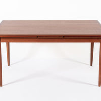 Mid Century Danish Teak Extension Dining Table by Kai Kristiansen (attr.)