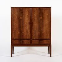 Large Mid Century Danish Modern Rosewood Cabinet 1960s