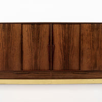 Mid Century Danish Rosewood Sideboard or Credenza Cabinet