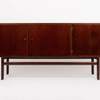 Mid Century Wood Sideboard Cabinet or Credenza by Ole Wanscher