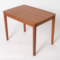 Mid Century Swedish Teak Wood Side Table by Albert Larsson
