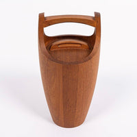 Mid Century Danish Modern Teak Ice Bucket by Jens H. Quistgaard for Dansk