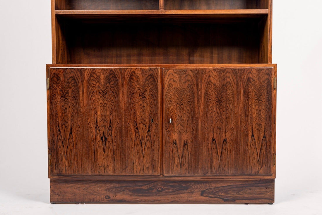 Mid Century Danish Rosewood Bookcase by Carlo Jensen for Hundevad, 1960s
