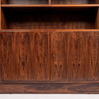 Mid Century Danish Rosewood Bookcase by Carlo Jensen for Hundevad, 1960s
