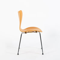 Yellow Danish Modern Dining Chair Series 7 by Arne Jacobsen for Fritz Hansen