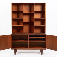 Danish Mid-Century Modern Teak Bookcase Cabinet by Peter Løvig Nielsen, 1960s