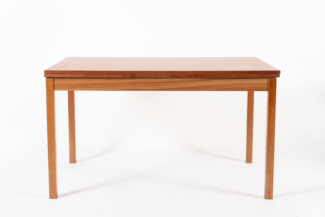 Mid Century Danish Modern Teak Extension Dining Table