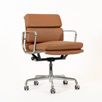 Eames for Herman Miller Brown Leather Office Chair 2000s