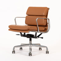 Eames for Herman Miller Brown Leather Office Chair 2000s