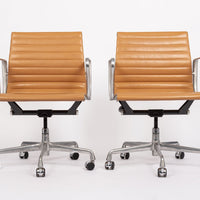 Mid Century Light Brown Office Chairs by Eames for Herman Miller 2006