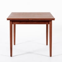 Mid Century Danish Teak Extendable Dining Table by Poul Volther for Frem Rojle