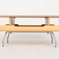 Mid Century Style Plywood Coffee Table by Herman Miller 2000s