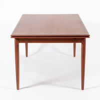 Mid Century Danish Teak Extension Dining Table by Kai Kristiansen (attr.)