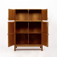 Mid Century Danish Teak Wood Storage Cabinet by Soborg Mobler - 2 Available