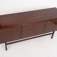 Mid Century Wood Sideboard Cabinet or Credenza by Ole Wanscher