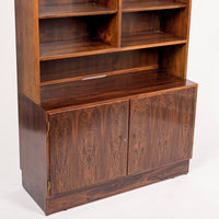 Mid Century Danish Rosewood Bookcase by Carlo Jensen for Hundevad, 1960s