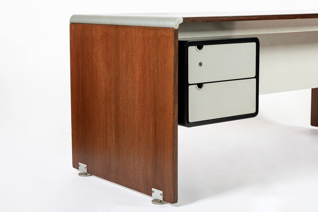 Rare Mid Century French Modern AR180 Desk by Alain Richard 1970s
