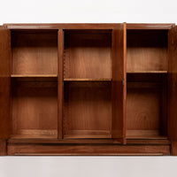 Antique French Art Deco Mahogany Sideboard Cabinet by Andre Sornay