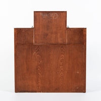 Antique French Art Deco Macassar Ebony Vanity Cabinet by Georges Champion (attr)