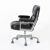Eames Herman Miller Time Life Black Leather Office Chair