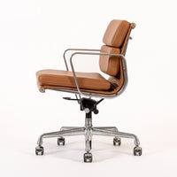 Eames for Herman Miller Brown Leather Office Chair 2000s