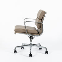 Eames for Herman Miller Taupe Tan Leather Office Chair 2000s