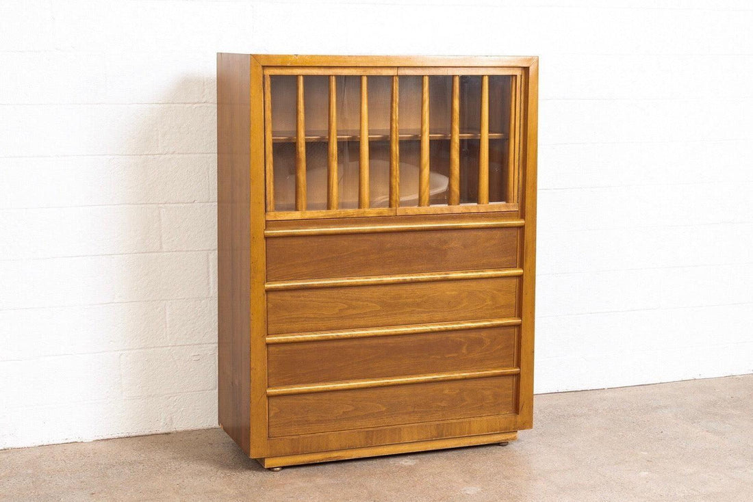 Mid Century Secretary Cabinet by Robsjohn-Gibbings for Widdicomb, 1960s