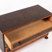 Vintage Mid Century Swedish Three Drawer Dresser