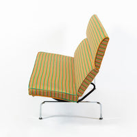 Eames Sofa Compact for Herman Miller, Alexander Girard Maharam Striped Fabric, 2 Available