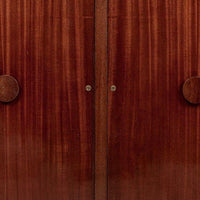 Antique French Art Deco Mahogany Sideboard Cabinet by Andre Sornay