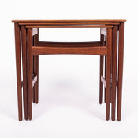 Mid Century Danish Teak Nesting Tables by Hans J. Wegner, 1960s