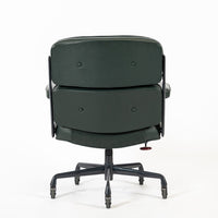Green Leather Time Life Office Chair by Eames for Herman Miller 1996
