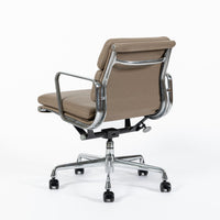Eames for Herman Miller Taupe Tan Leather Office Chair 2000s