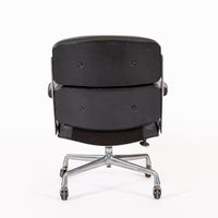 Eames for Herman Miller Time Life Black Leather Office Chair 1981