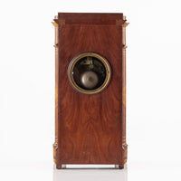 Antique French Wooden Chiming Mantel Clock, circa 1900