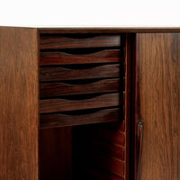 Mid Century Danish Rosewood Sideboard or Credenza Cabinet