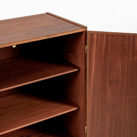 Mid Century Danish Modern Teak Wood Storage or Bar Cabinet