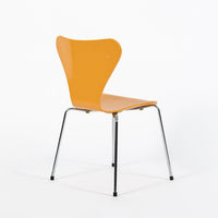 Yellow Danish Modern Dining Chair Series 7 by Arne Jacobsen for Fritz Hansen